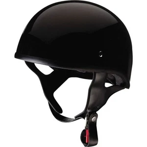 Z1R CC Beanie Half Helmet, Black - Picture 1 of 10