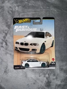 Hot Wheels premium Fast and Furious BMW M3 E46 - White - Picture 1 of 2