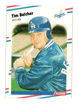 1988 Fleer #509 Tim Belcher Los Angeles Dodgers - Image 1 of 2