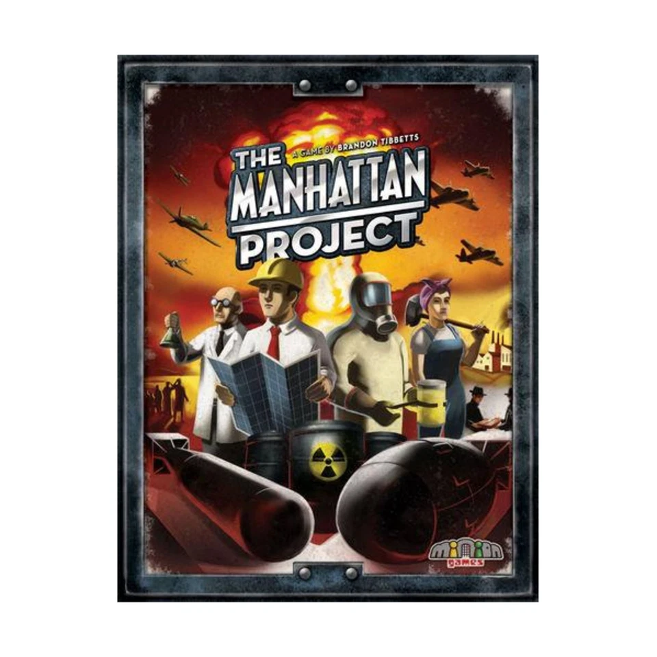 Minion Board Games Manhattan Project w/Nations Expansion (2nd) VG+/NM - Image 1 of 1