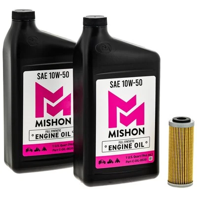 MISHON Engine Oil Change Kit for Husqvarna FE350S FX350 FC250 FC350 FE250 FE501 - Image 1 of 4