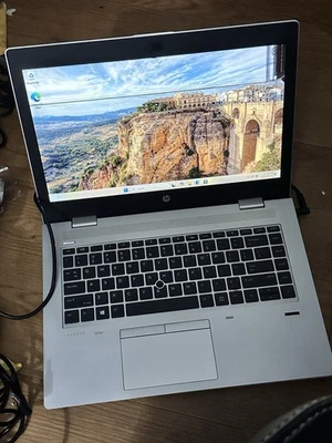 Hp ProBook 645 G4 AMD Ryzen 5 Pro 8GB 256GB W11P Cracked  - Image 1 of 4