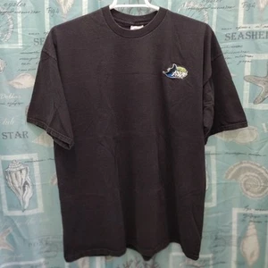 Vintage 90s MLB Tampa Bay Devil Rays Embroidered XL Black Herren T-Shirt - Bild 1 von 9