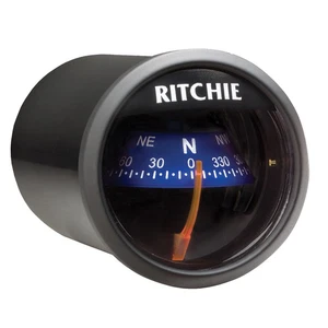 Ritchie X-23BU RitchieSport Compass Dash Mount Black/Blue X-23BU Boat Marine - Picture 1 of 8