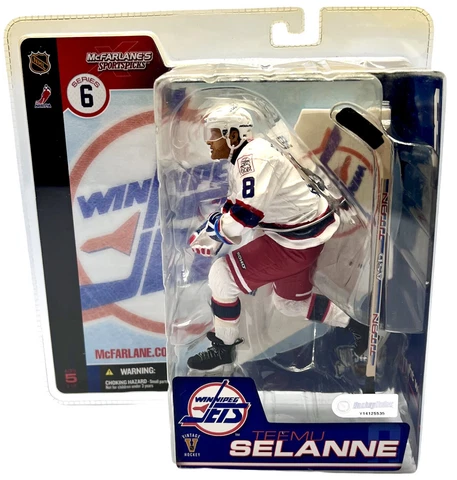 Colorado Avalanche NHL Teemu Selanne McFarlane Series 6 Winnipeg Jets Variant Cover