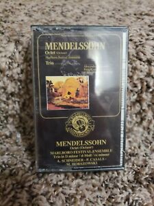 Mendelssohn Octet Octuor Marlboro Festival Ensemble Op 20 49 no 1 cassette tape 