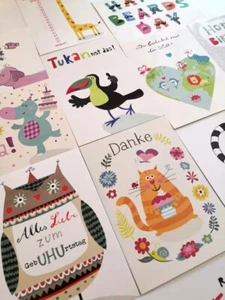 Gemischtes POSTKARTEN - Vorrats-SET mit 12 Motiven! (2004-JJ845-E002-HOL) - NEU! - Bild 1 von 2