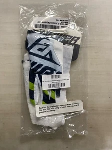 Answer Racing AR1 VOYD Youth Medium Glove Midnight / Hyper Acid / White - Picture 1 of 2