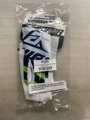 Answer Racing AR1 VOYD Youth Medium Glove Midnight / Hyper Acid / White - Image 1 of 2