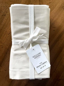 Williams Sonoma Set of 12 HOTEL Napkins - Picture 1 of 2