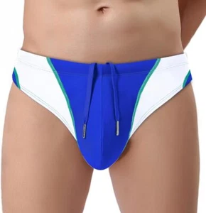 Zonbailon Mens Swim Briefs Pouch Swimsuit With Adjustable Drawstring Swimwear - Picture 1 of 58