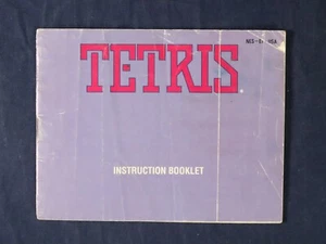 Tetris NES Instruction Booklet {NES Manual No Tracking} - Picture 1 of 2