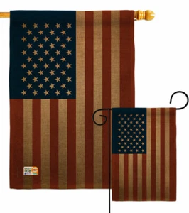 USA Garden Flag Americana Old Glory Decorative Small Gift Yard House Banner - Picture 1 of 19