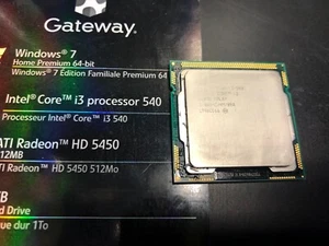 Intel Core i3-540 Desktop PC CPU Processor 3.06GHz SLBMQ 4MB - - Picture 1 of 6