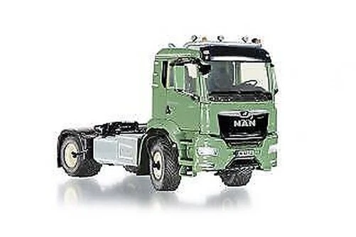 Wiking 077650 - 1/32 Man Tgs 18.510 4x4 Bl 2-Achs Zugm. " Ackerdiesel " Verde - Immagine 1 di 1