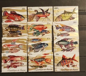 GUINEE -FISHES -SET MNH - Picture 1 of 1