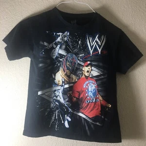 WWE John Cena Rey Mysterio Color Change Child T-Shirt Sz 10/12 - Picture 1 of 4