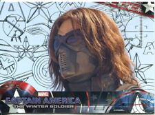 Captain America The Winter Soldier Silver Foil Parallel Base Card #55