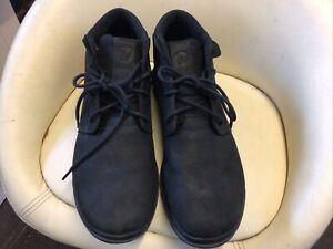 Lovely Pair Men’s Black Leather Merrell Select Grip Lace  Up Shoes Size 12 (47)