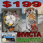 Invicta 33971 Men's 52mm Silver Subaqua Graffiti Hydroplated Ssteel Brclt Watch