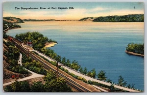 Postkarte Susquehanna River bei Port Deposit MD B5 - Bild 1 von 2