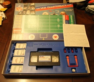1986 The VCR Quarterback Game, Completo, NFL, Interactive VCR Games, Inc - Foto 1 di 2