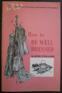 "Cómo estar bien vestido"" de Joan O'Sullivan - 1963, Amy Vanderbilt Success Prog." - Imagen 1 de 8