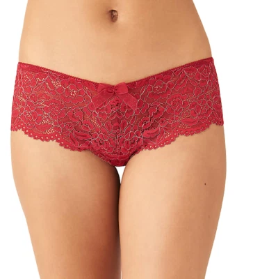 Panty tanga para mujer b.tempt'd by Wacoal Ciao Bella 945144 rojo talla L Foto 1 de 3