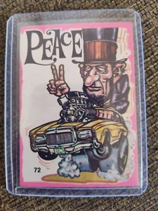 1973 ODDER IDD RODS PEACE #72 LINCOLN NM - Picture 1 of 2