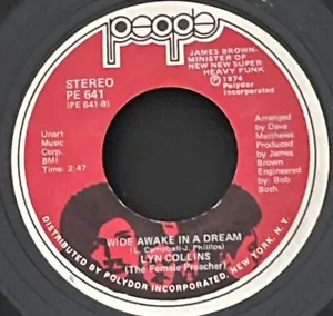 Soul disco R&B 45 RPM record : Lyn Collins – wide-awake in a dream & rock me.. - Picture 1 of 2