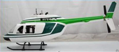 B206 RC Helicopter 450 Size Fuselage for 325mm Rotor Blade Helicopter Xmas Gifts - Image 1 of 2
