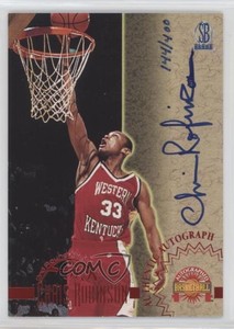 1996-97 Score Board Auto Basketball Auto Red /400 Chris Robinson Auto