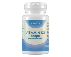 Vitamin K2 MK7 200µg - Menaquinon MK-7 - 365 Tabletten All Trans Form 1 Jahr - Bild 1 von 3