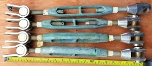 MEDIUM YACHT SHIPS TURNBUCKLES 50CM - Picture 1 of 2