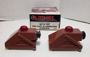Pair of NOS Lionel Diecast Illuminated Bumpers No. 2283 with Box