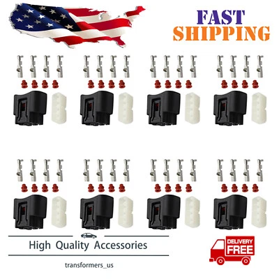 NUEVO 2002-2008 para Toyota Camry 8 piezas Kit de conector de bobina de encendido Foto 1 de 4