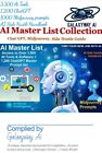 AI Master List 1000's of AI Tools, ChatGPT & Midjourney prompts +AI Hustle Guide