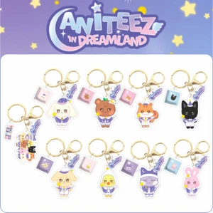 Kpop ATEEZ Cartoon Acrylic Keychain Bag Charm Accessory ANITEEZ - Picture 1 of 11