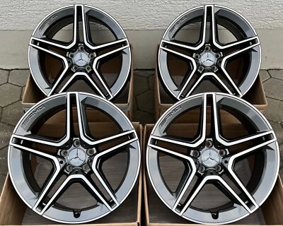 4 x Original Mercedes  CLS C257 CLS53 19 Zoll AMG Felgen A2574013000 A2574011600 - Bild 1 von 4