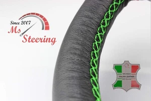 FUR LEXUS SC 02-10 SCHWARZE LEDER-LENKRAD ABDECKUNG GRAN STICH - Bild 1 von 5