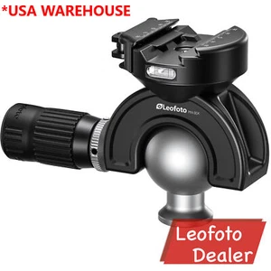 Leofoto MH-50X Ballhead w/ Handlebar|Rosette and 3/8''-Arca+Picatinny Compatible - Picture 1 of 6