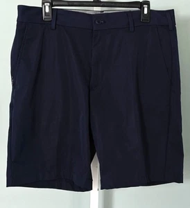Pantalones cortos de vestir IZOD chinos elásticos para hombre - 9,5” entrepierna talla 34-azul - Imagen 1 de 3