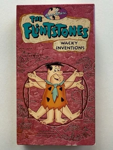 The Flintstones Wacky Inventions (VHS, 1994) Pre-owned Family *Buy 2 Get 1 Free* - Picture 1 of 3