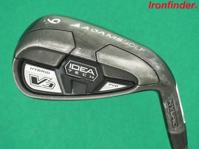 Adams Idea Tech V3 Hybrid Single 9 Iron Graphite Stiff Shaft Mens Right Handed - Image 1 of 4