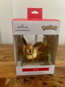 NEW HALLMARK Pokemon EEVEE Christmas Ornament NIB - Picture 1 of 2