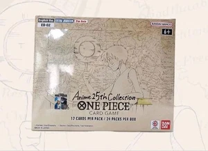One Piece TCG EB-02 Anime 25th Collection Booster Box English For ASIA Brand New - Picture 1 of 1