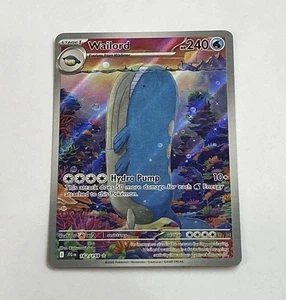 Wailord Illustration Rare 162/159 S&V Journey Together 2025 Pokémon - Bild 1 von 3