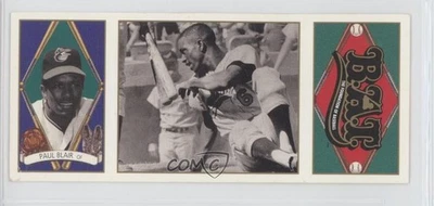 1993 Upper Deck BAT Triple-Folders Paul Blair #13 - Image 1 of 2