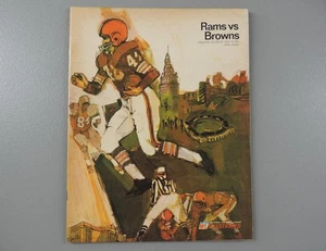 Revista del Programa LA RAMS Pro NFL LA Rams vs Cleveland Browns 19 de agosto 1967 - Imagen 1 de 6