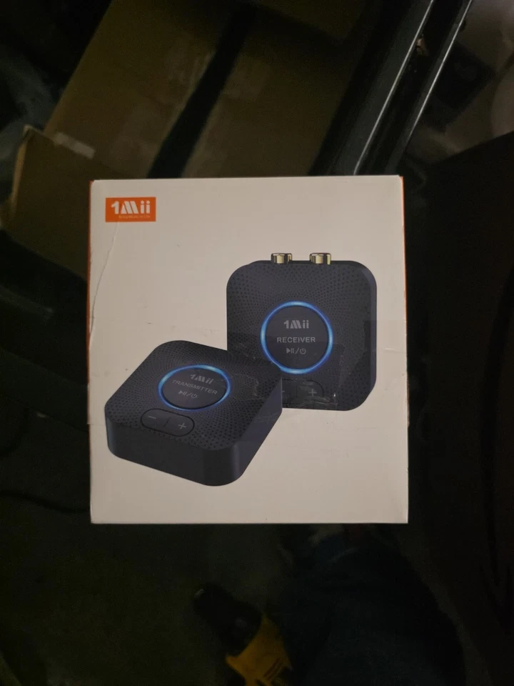 Juego Receptor Transmisor de Audio Inalámbrico 1Mii 2.4GHz para TV, 260Ft/80M Largo Alcance Foto 1 de 2
